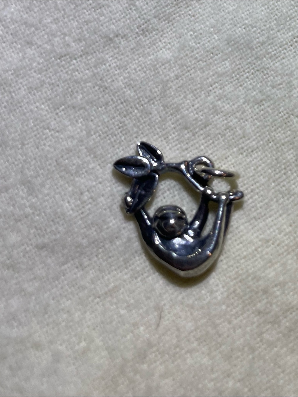James Avery Silver Sloth retired charm - Picture 4 of 7